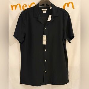 Black Short Sleeve Men's Shirt by Theory